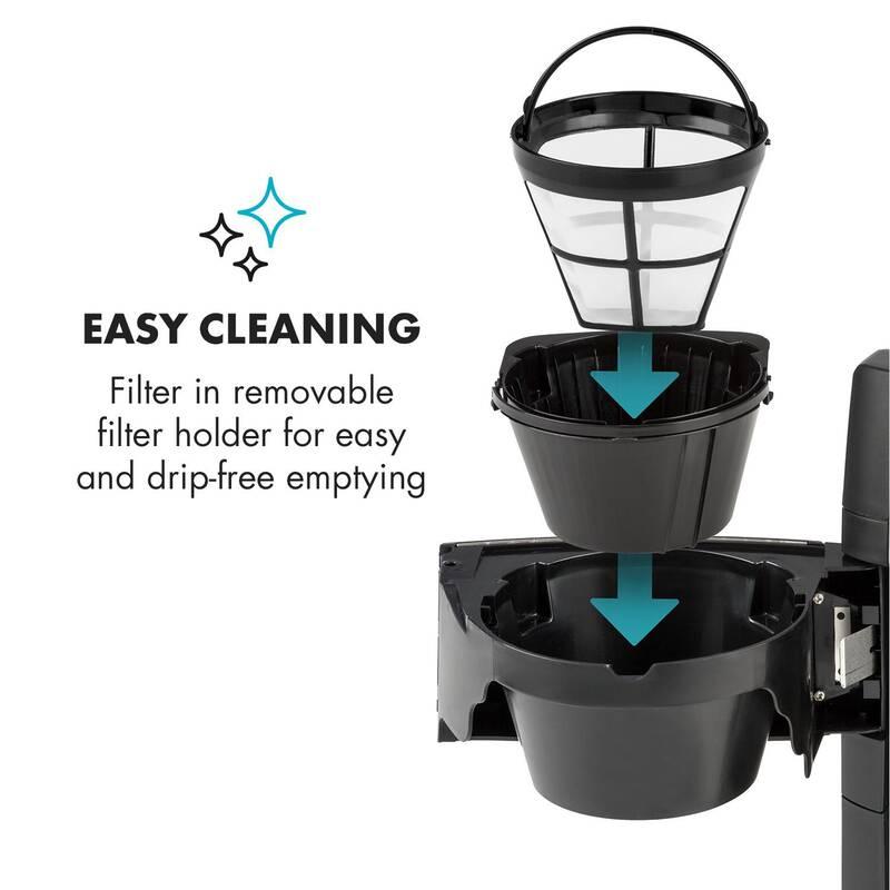 Kávovar Klarstein Aromatica II stříbrný