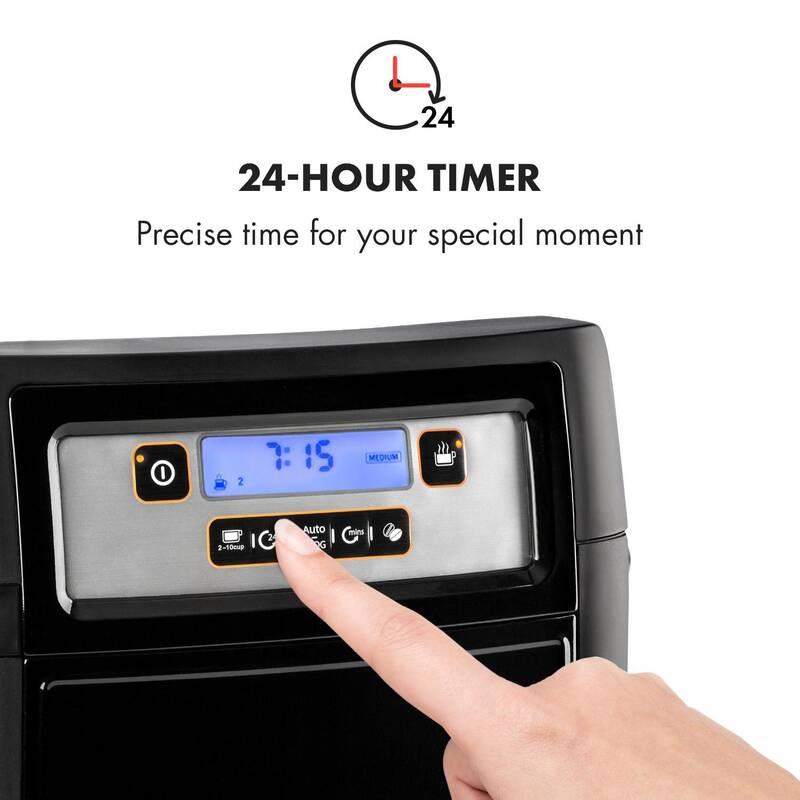 Kávovar Klarstein Aromatica II Thermo černý