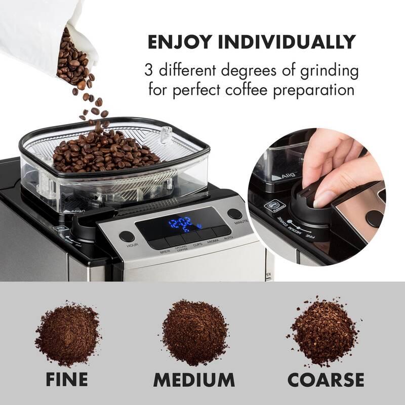 Kávovar Klarstein Aromatica X nerez