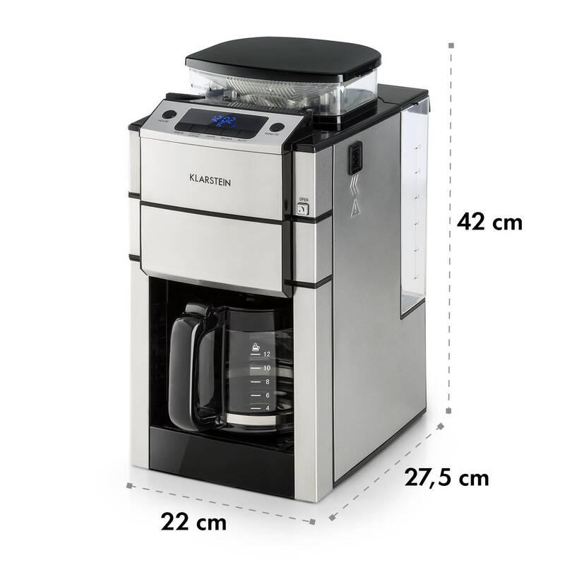 Kávovar Klarstein Aromatica X nerez