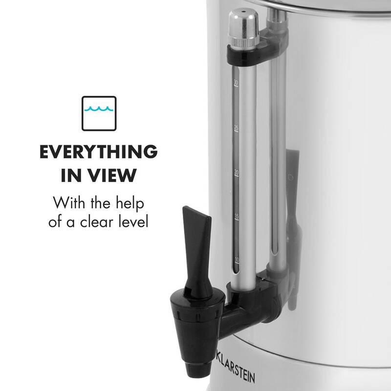 Kávovar Klarstein Excelsa ocel