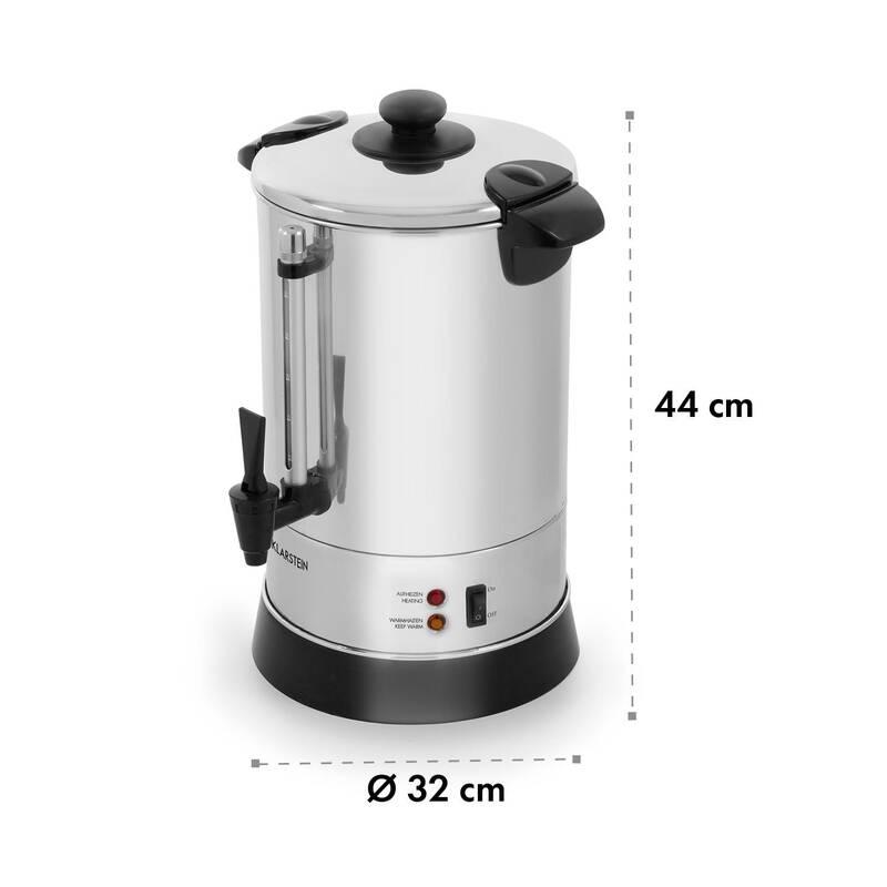 Kávovar Klarstein Excelsa ocel