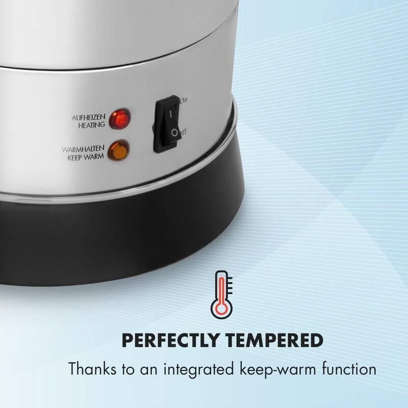 Kávovar Klarstein Excelsa ocel