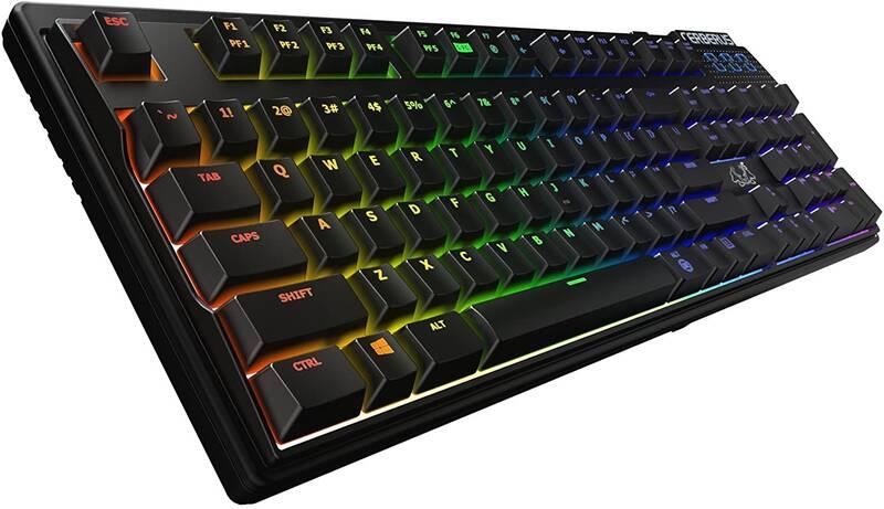Klávesnice Asus Cerberus Mech RGB , US layout černá