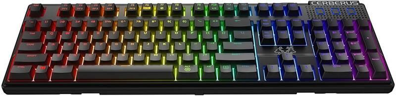 Klávesnice Asus Cerberus Mech RGB , US layout černá