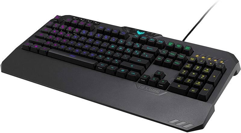 Klávesnice Asus TUF Gaming K5, CZ SK layout černá