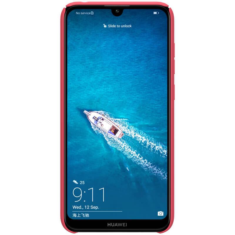 Kryt na mobil Nillkin Super Frosted na Huawei Y7 2019 červený