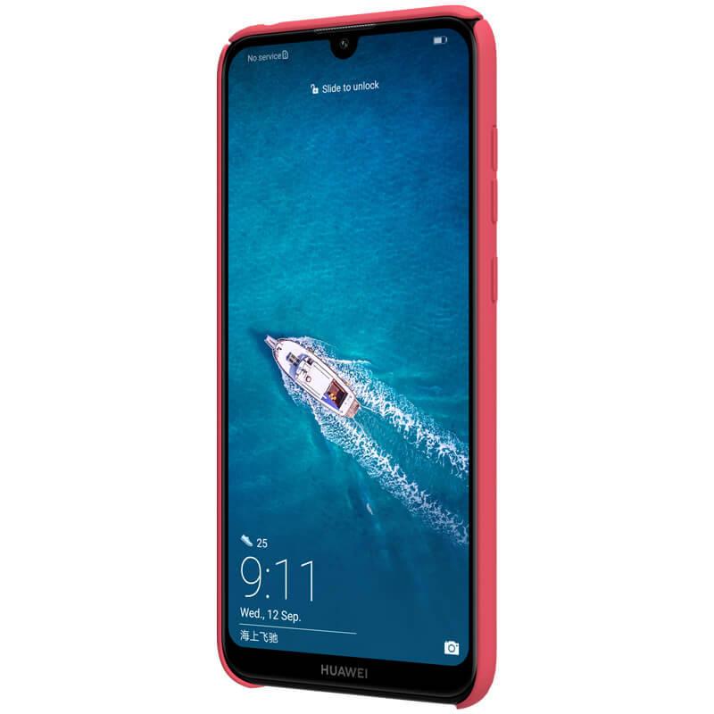 Kryt na mobil Nillkin Super Frosted na Huawei Y7 2019 červený