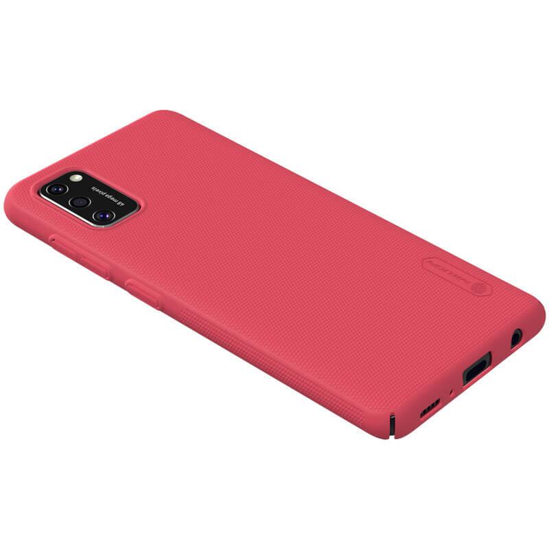 Kryt na mobil Nillkin Super Frosted na Samsung Galaxy A41 červený