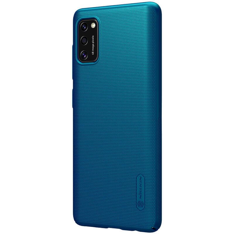 Kryt na mobil Nillkin Super Frosted na Samsung Galaxy A41 modrý