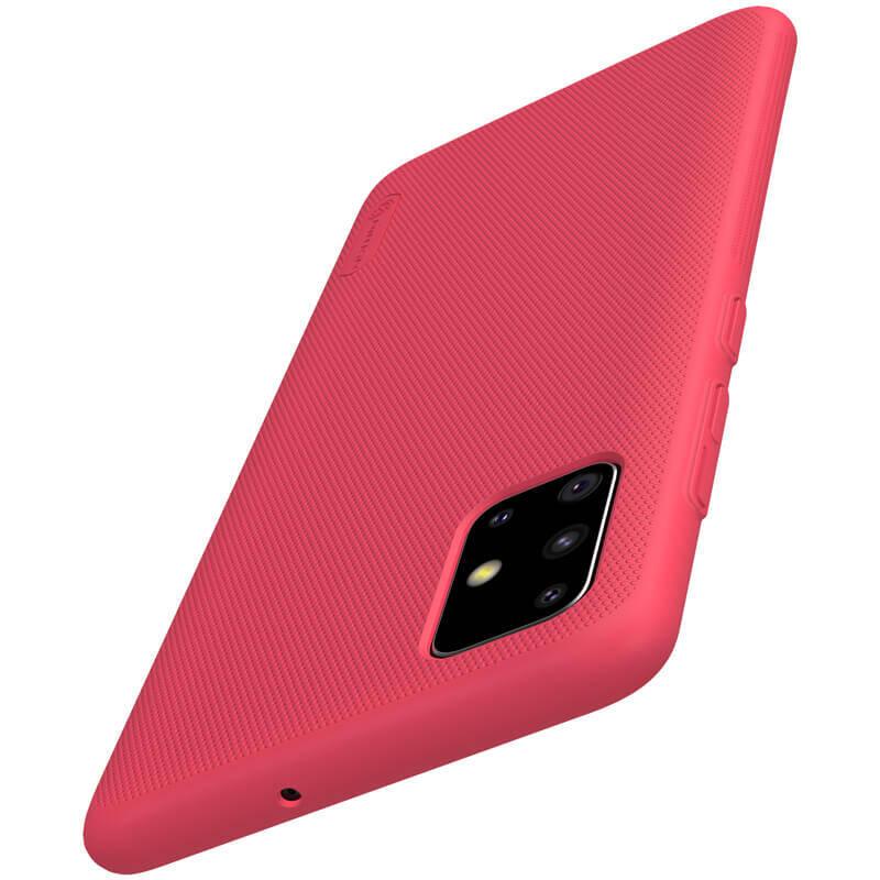 Kryt na mobil Nillkin Super Frosted na Samsung Galaxy A51 červený