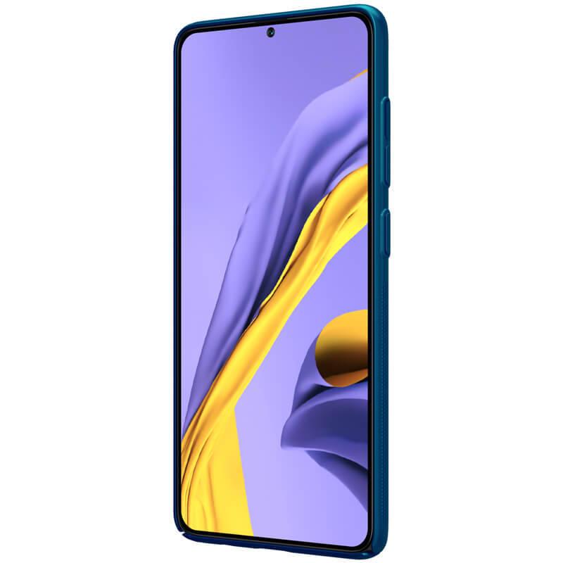 Kryt na mobil Nillkin Super Frosted na Samsung Galaxy A51 modrý