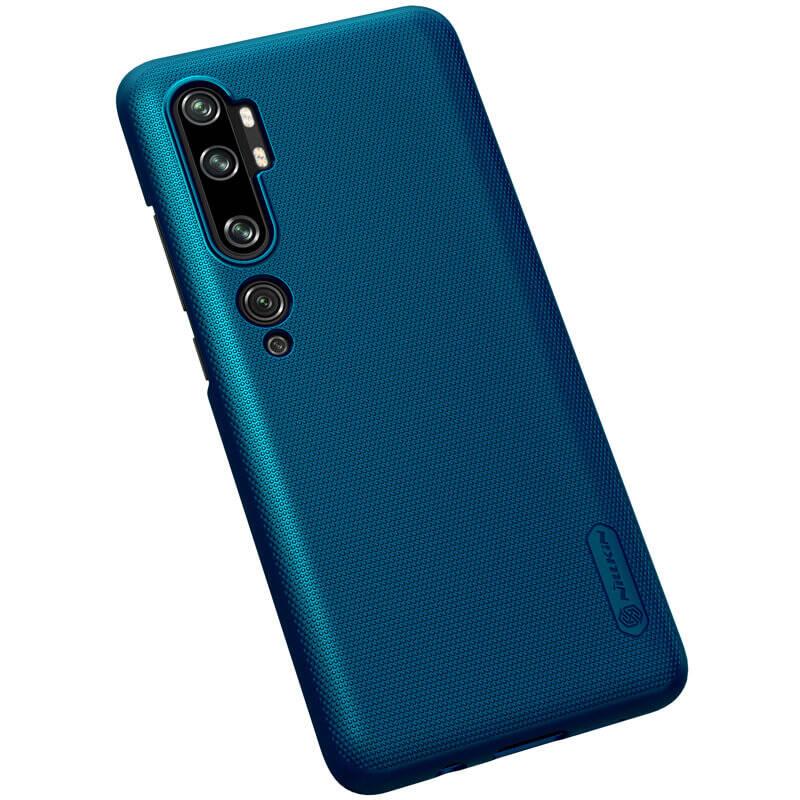 Kryt na mobil Nillkin Super Frosted na Xiaomi Mi Note 10 Pro modrý