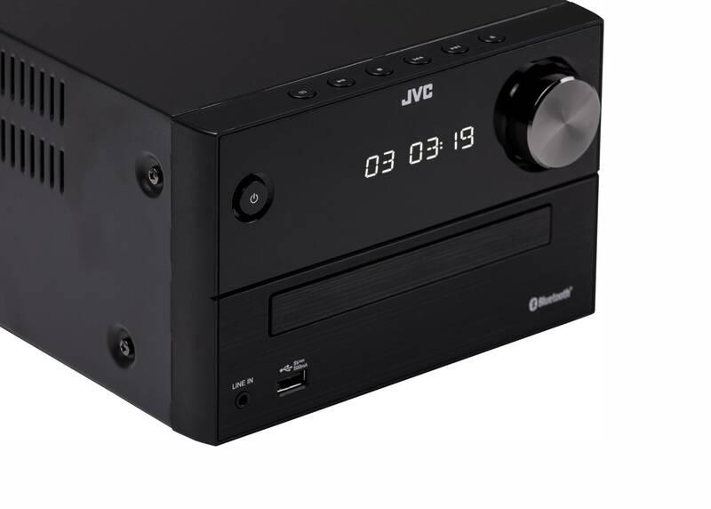 Mikrosystém JVC UX-C25BT černý