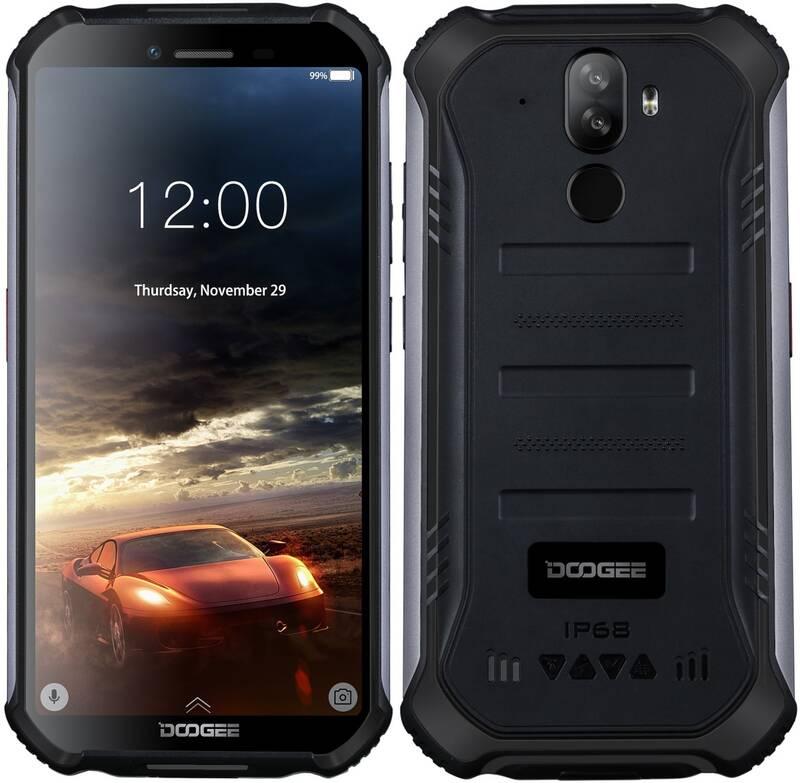 Mobilní telefon Doogee S40 32 GB černý, Mobilní, telefon, Doogee, S40, 32, GB, černý