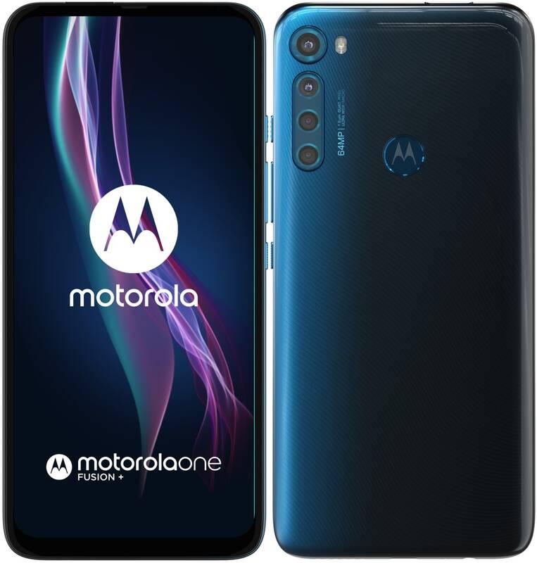 Mobilní telefon Motorola One Fusion modrý