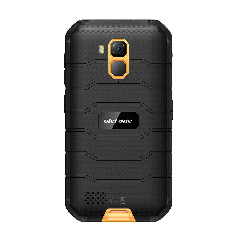 Mobilní telefon UleFone Armor X7 černý oranžový, Mobilní, telefon, UleFone, Armor, X7, černý, oranžový