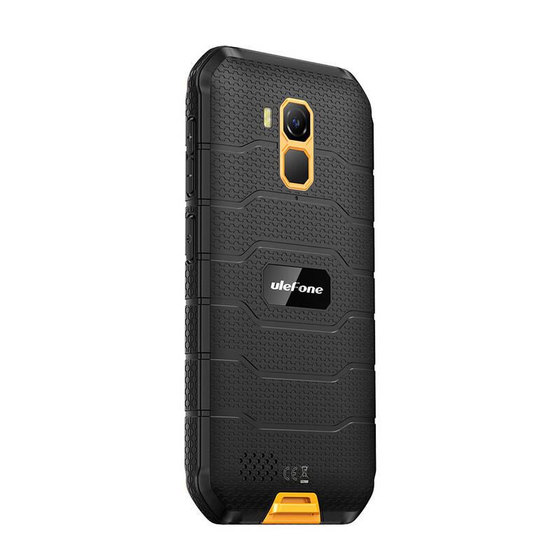 Mobilní telefon UleFone Armor X7 černý oranžový, Mobilní, telefon, UleFone, Armor, X7, černý, oranžový