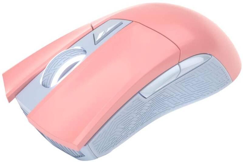 Myš Asus ROG Gladius II Origin růžová