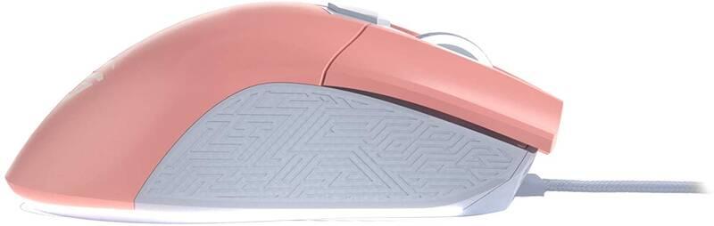 Myš Asus ROG Gladius II Origin růžová