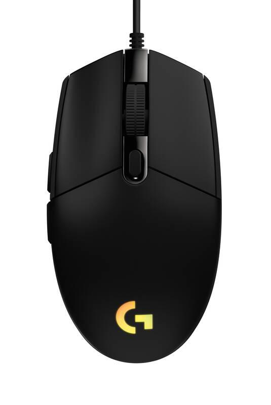 Myš Logitech Gaming G102 Lightsync černá