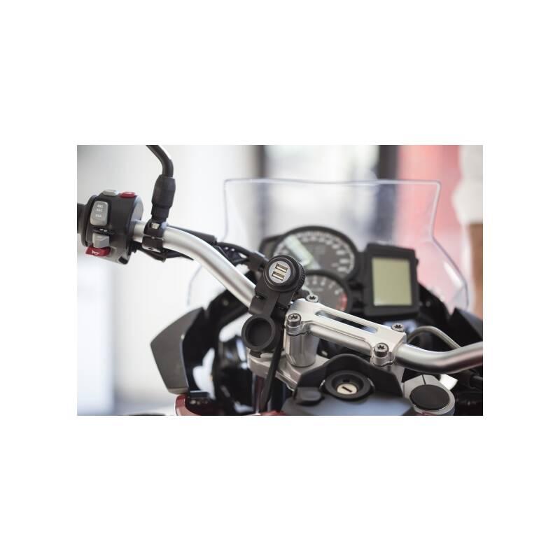 Nabíječka Interphone 2xUSB výstupem pro motocykly, připojení na baterii, 2A, Nabíječka, Interphone, 2xUSB, výstupem, pro, motocykly, připojení, na, baterii, 2A