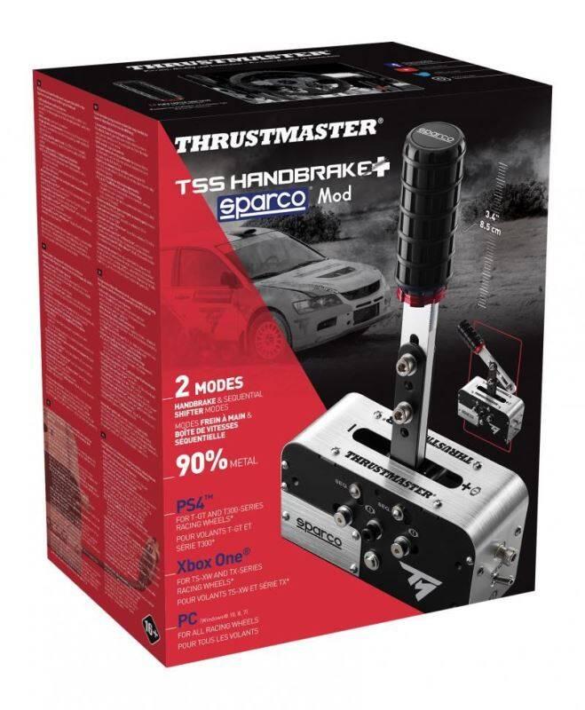Řadící páka Thrustmaster a ruční brzda TSSH Sparco pro PC PS3 PS4 PS5 Xbox One Series X, Řadící, páka, Thrustmaster, a, ruční, brzda, TSSH, Sparco, pro, PC, PS3, PS4, PS5, Xbox, One, Series, X