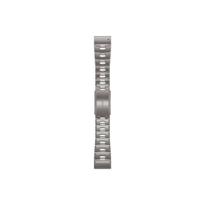 Řemínek Garmin QuickFit 26mm pro Fenix5X 6X, titanový, světlý