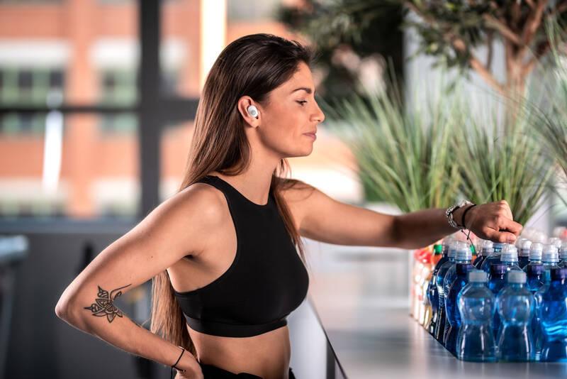 Sluchátka GoGEN TWS BUDDIES bílá