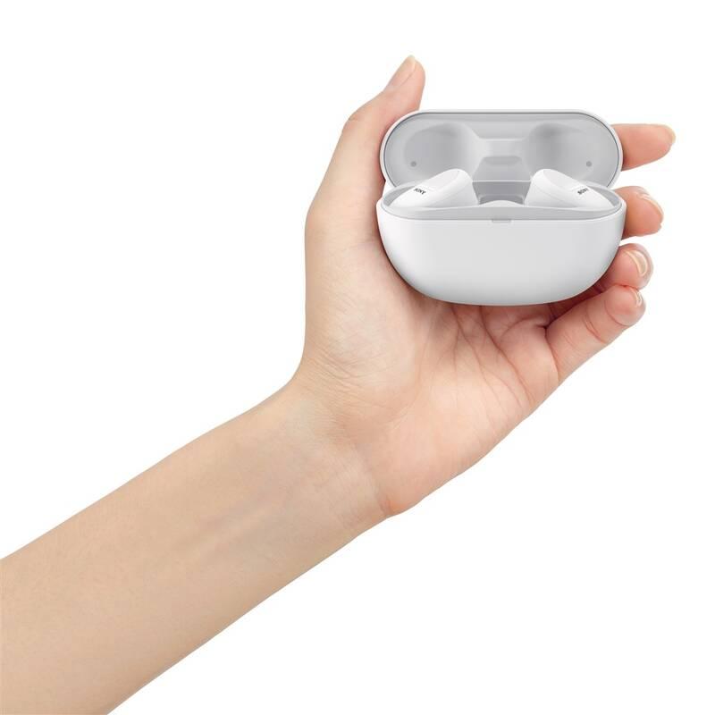 Sluchátka Sony WF-SP800 bílá