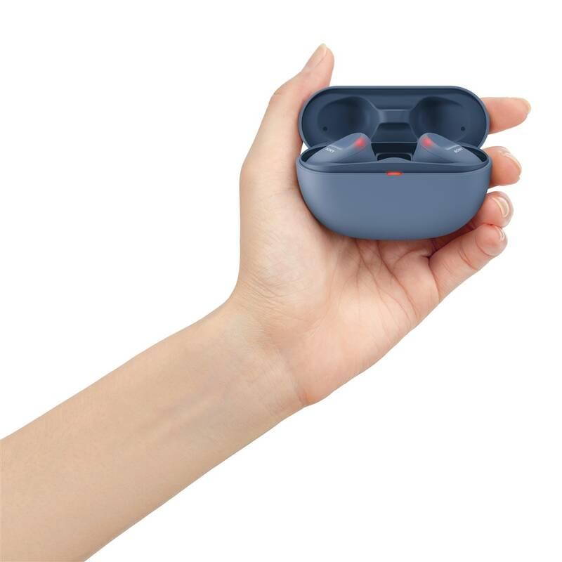 Sluchátka Sony WF-SP800 modrá