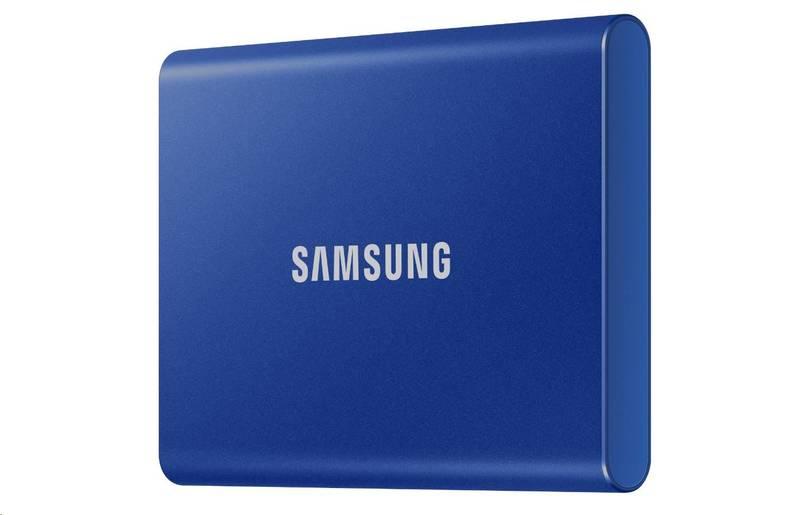 SSD externí Samsung T7 500GB modrý