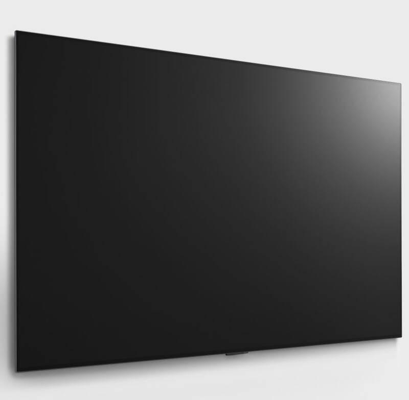 Televize LG OLED65GX černá stříbrná