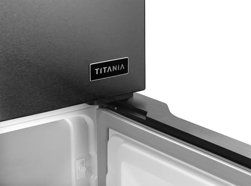 Americká lednice Concept TITANIA LA8383ds nerez