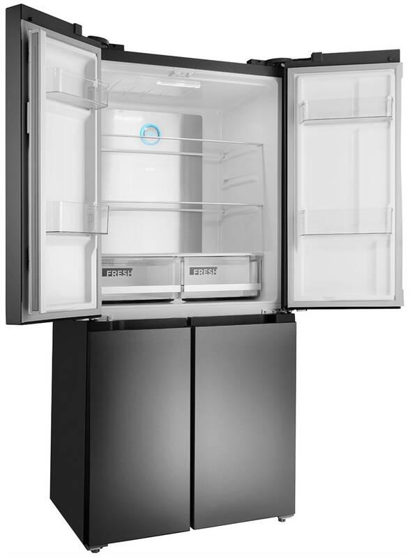 Americká lednice Concept TITANIA LA8383ds nerez