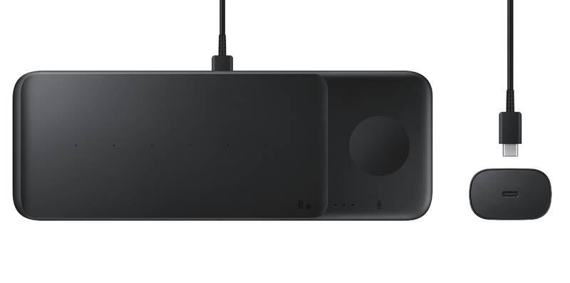 Bezdrátová nabíječka Samsung Wireless Charger Trio černá