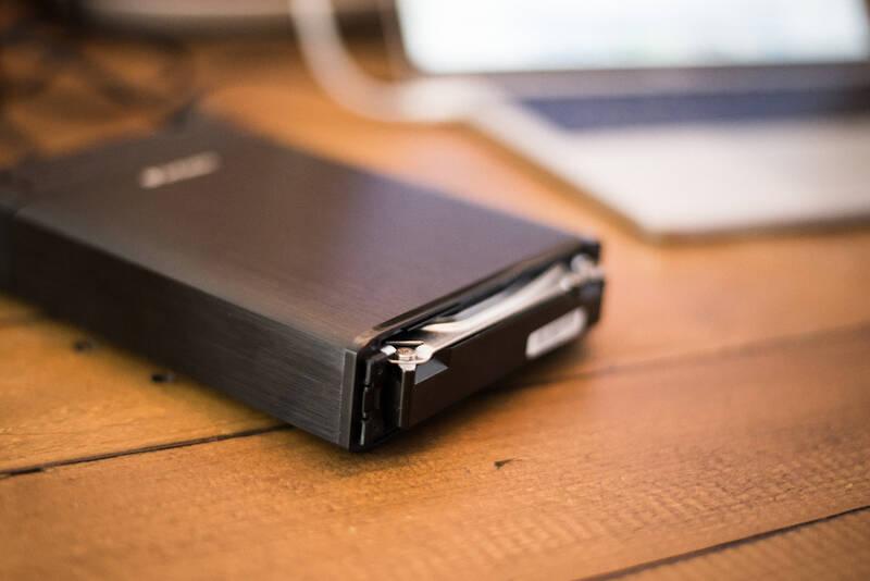 Box na HDD Verbatim Secure externí box pro 3,5" HDD SATA, USB 3.1