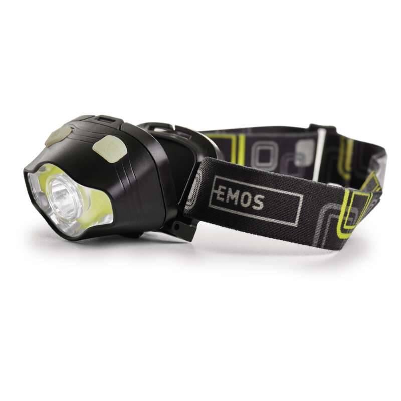 Čelovka EMOS COB LED LED P3536, 220 lm, 100 m, 3× AAA