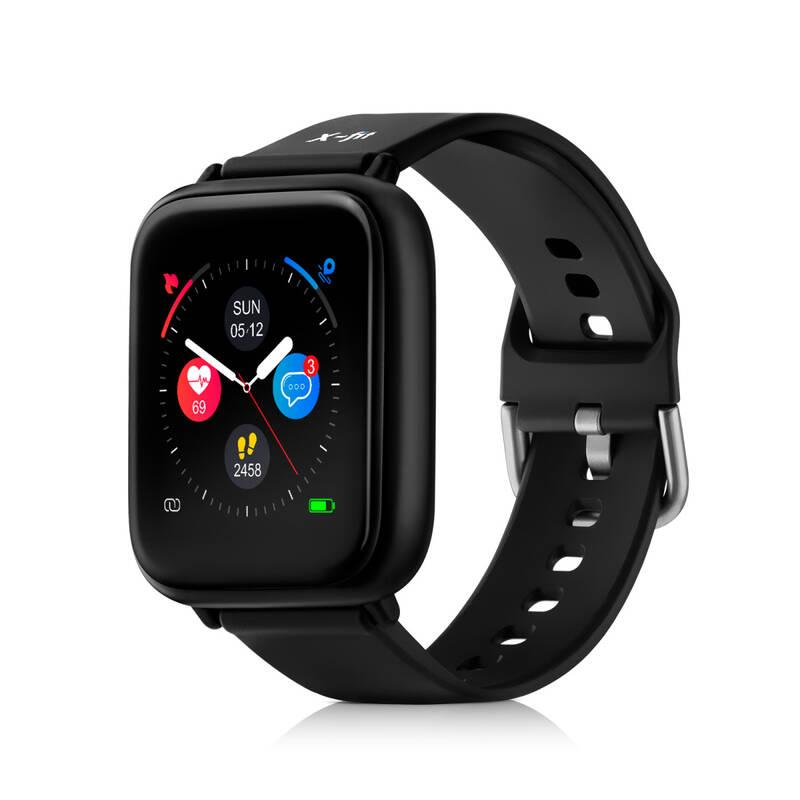 Chytré hodinky Niceboy X-fit Watch černá