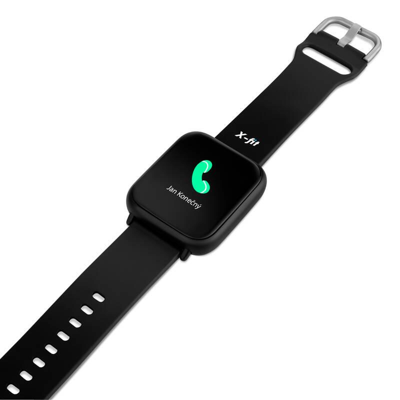 Chytré hodinky Niceboy X-fit Watch černá