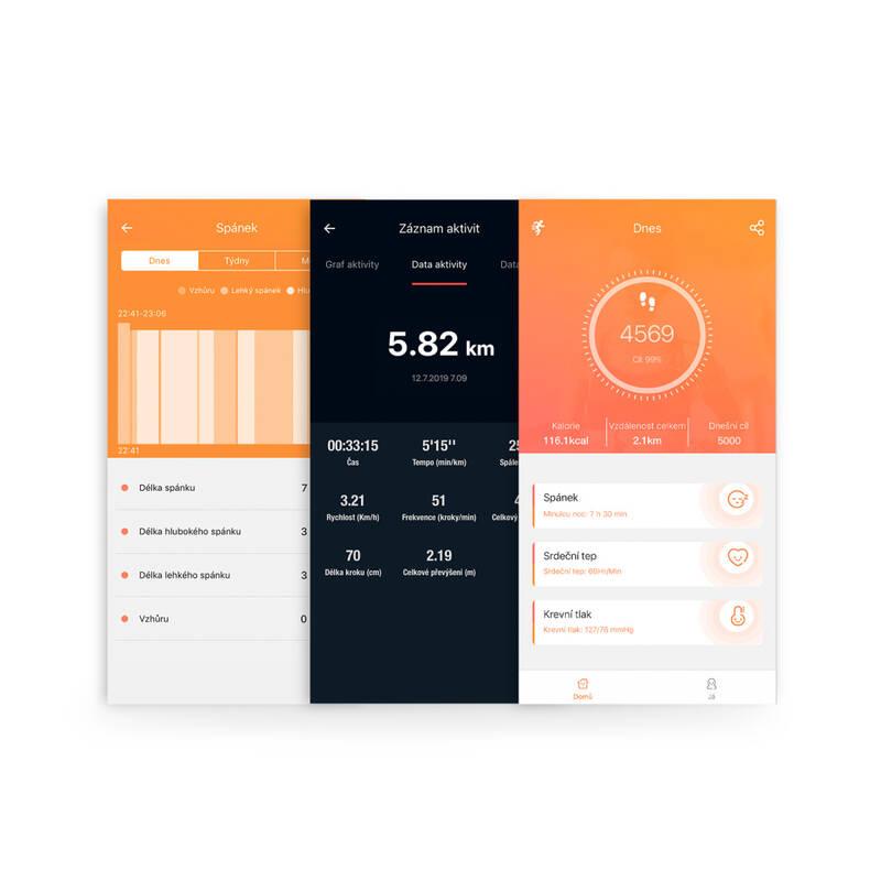 Chytré hodinky Niceboy X-fit Watch černá