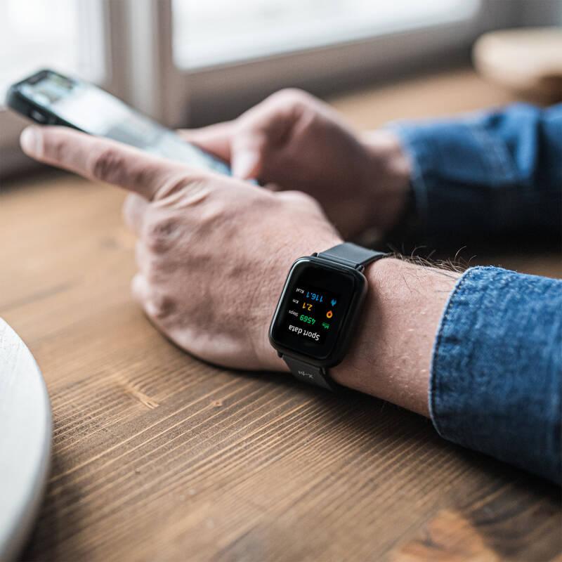 Chytré hodinky Niceboy X-fit Watch černá