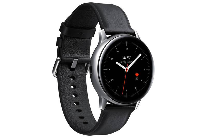 Chytré hodinky Samsung Galaxy Watch Active2 40mm LTE černý stříbrný, Chytré, hodinky, Samsung, Galaxy, Watch, Active2, 40mm, LTE, černý, stříbrný