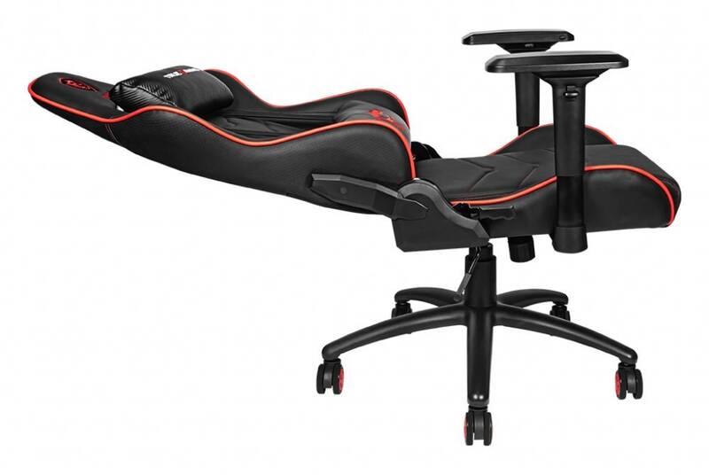 Herní židle MSI MAG CH120X černá červená