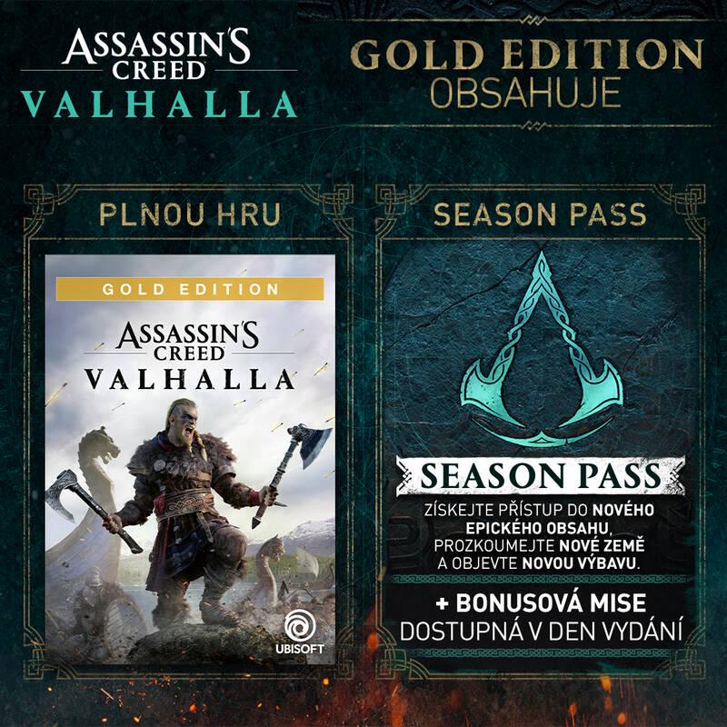 Hra Ubisoft Xbox One Assassin's Creed Valhalla Gold Edition, Hra, Ubisoft, Xbox, One, Assassin's, Creed, Valhalla, Gold, Edition