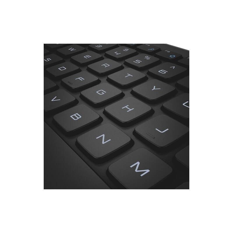 Klávesnice s myší Dell KM714, US černá