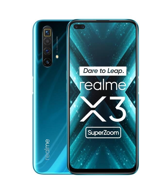 Mobilní telefon Realme X3 SuperZoom modrý
