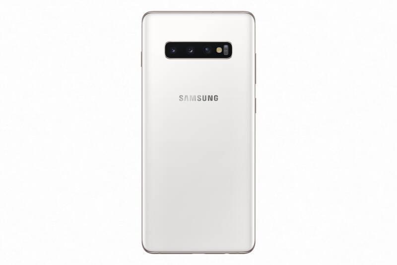 Mobilní telefon Samsung Galaxy S10 128 GB - ceramic bílá