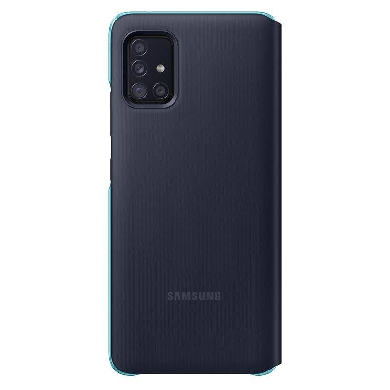 Pouzdro na mobil flipové Samsung S-View Galaxy A51 černé, Pouzdro, na, mobil, flipové, Samsung, S-View, Galaxy, A51, černé