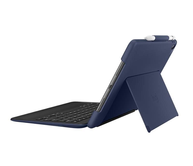 Pouzdro na tablet Logitech Slim Combo na Apple iPad Pro 10,5, UK modré